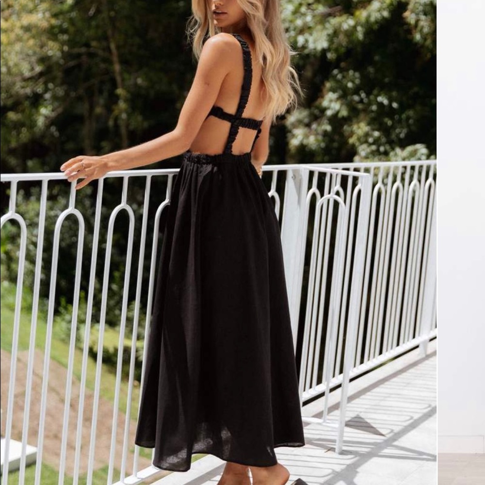 Brand new black dress from Petal and Pup